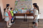 Юные инспекторы движения в гостях у ребят лагеря «Дружный».
